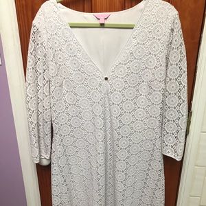Lily Pulitzer Lace Long Sleeve Dress